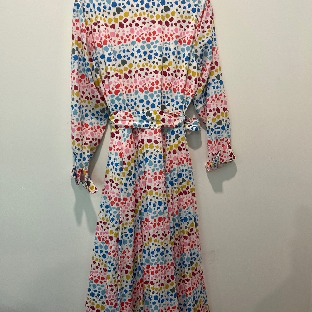 Boden Flo Maxi Shirtwaist Dress - Multi Color Print - US 14